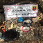 Adıyaman’da toprağa gömülü yaşam malzemeleri ele geçirildi