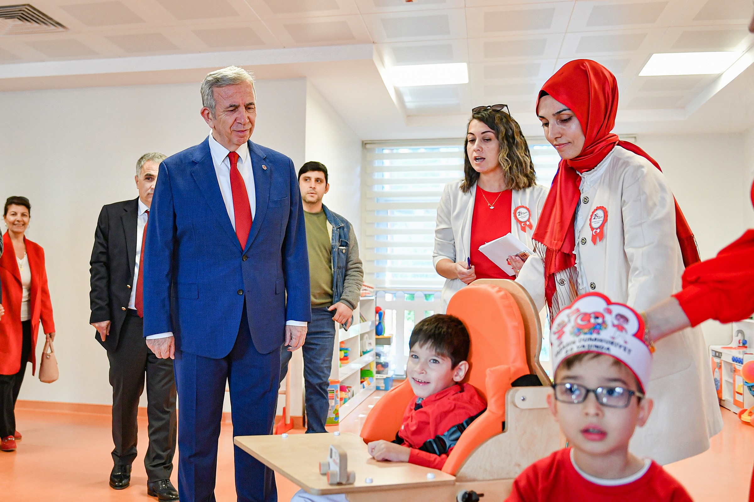 Ankara’da “Engelsiz Çocuk Gündüz Bakımevi” hizmete açıldı