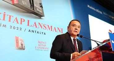 Antalya Büyükşehir Belediye Başkanı Muhittin Böcek 2. kitabını tanıttı