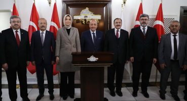 Bakan Bilgin’den Vali Yiğitbaşı’na ziyaret