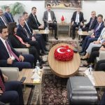 Bakan Nebati ve Bakan Kurum'dan Şanlıurfa Valiliği'ne ziyaret