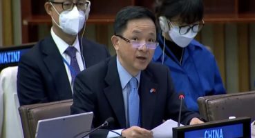 Çin temsilcisi bazı ülkelerin Çin’deki insan hakları durumunu kışkırtmasına karşı çıktı