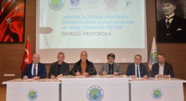 Çocuk Atletizmi ve temel jimnastik eğitimi protokolü imzalandı