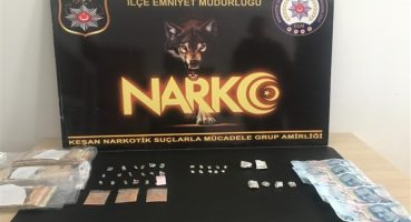 Edirne’de uyuşturucu operasyonu