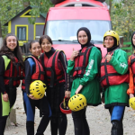 Esenler'den gençlere Melen Çayı'nda rafting etkinliği