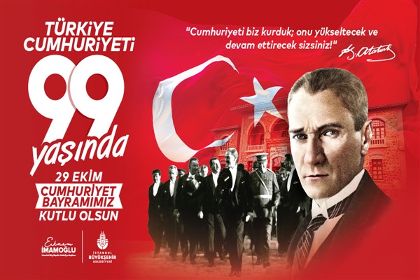 İBB'den 29 Ekim Cumhuriyet Bayramı kutlama etkinlikleri