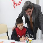 İl Milli Eğitim Müdürü Yalçın'dan atölye öğrencilerine ziyaret