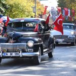 Kadıköy’de Büyük Cumhuriyet Yürüyüşü Öncesi Renkli Görüntüler