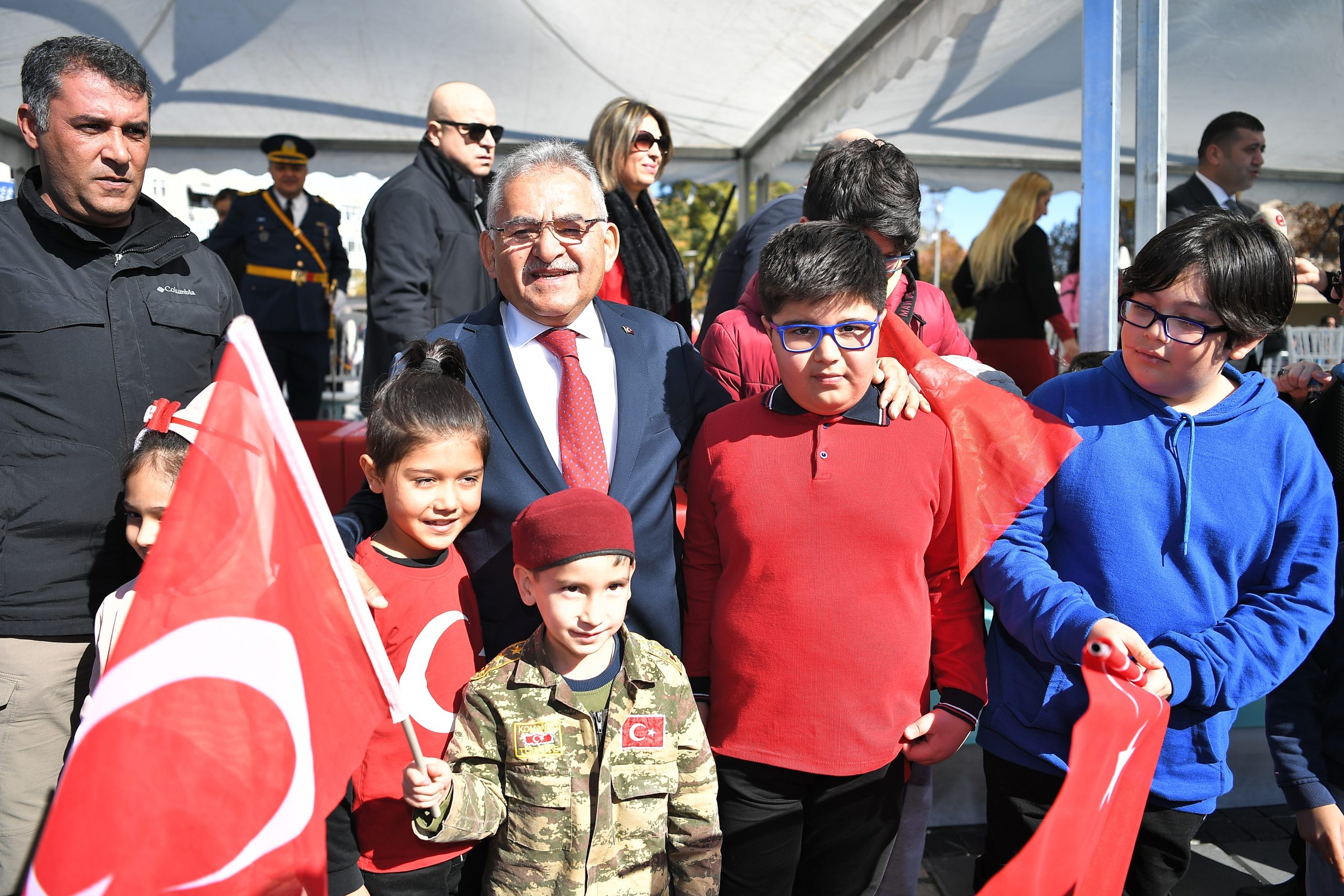 Kayseri'de 29 Ekim Cumhuriyet Bayramı coşkusu