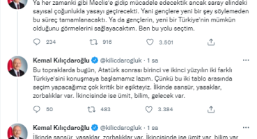 Kılıçdaroğlu: “Kasım ayını bekleyin, Bay Kemal’i bekleyin”