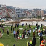 Rize'den engelli çocuklara uçurtma şenliği