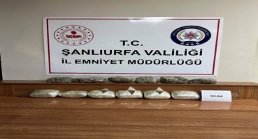 Şanlıurfa’da uyuşturucu operasyonu