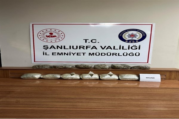 Şanlıurfa'da uyuşturucu operasyonu