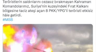 8 terörist etkisiz hale getirildi