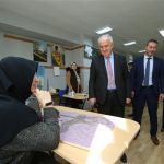 Başkan Aygün'den DER-MEK kursiyerlerine ziyaret