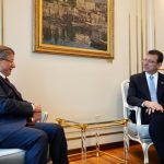 Davutoğlu, İBB Başkanı Ekrem İmamoğlu’nu ziyaret etti