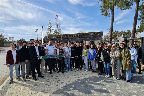 Öğrenciler Sakarya'nın tarihini ve doğal güzelliklerini tanıyor