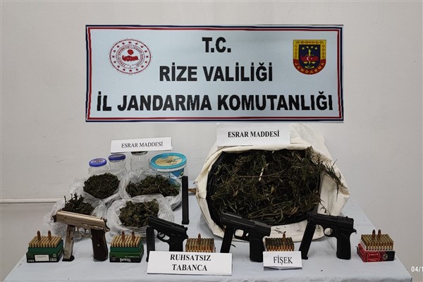 Rize'de ekim ayında 78 şüpheli yakalandı