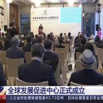 Wang Yi, Küresel Kalkınmayı Teşvik Merkezi’nin açılış törenine katıldı