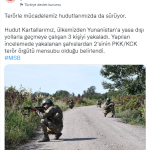 Yunanistan'a kaçmaya çalışan 3 kişi yakalandı