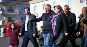 Başkan Şahin, Aktoprak’ta yapılan çalışmaları inceledi