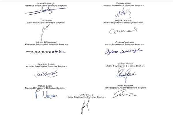 CHP'li 11 büyükşehir belediye başkanından Konya'da ortak açıklama