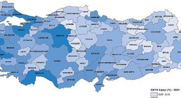 Gayrisafi Yurt İçi Hasıladan (GSYH) en yüksek payı yüzde 30,4 ile İstanbul aldı