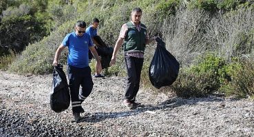 Gökova Körfezinde 19 Bin Kg Çöp Toplandı