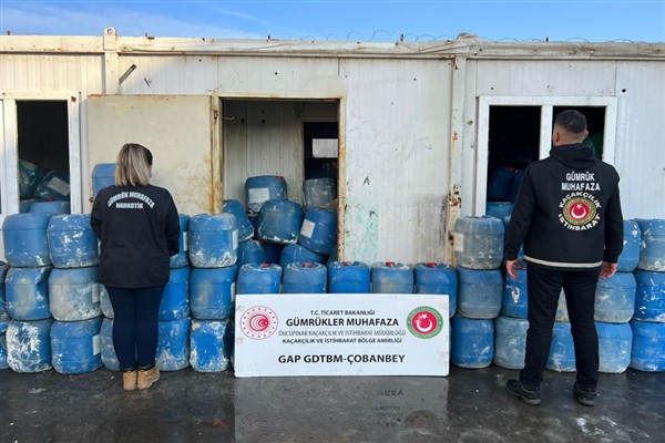 Suriye sınırında sülfürik asit operasyonu