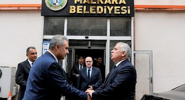 Tekirdağ Valisi Aziz Yıldırım’dan Malkara Belediye Başkanı Ulaş Yurdakul’a Taziye Ziyareti