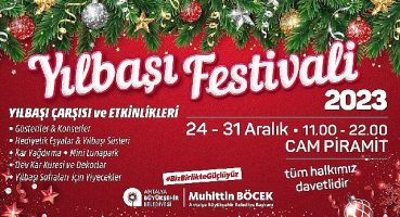 Yeni yıl eğlencesi Antalya Büyükşehir'in yılbaşı festivalinde yaşanacak