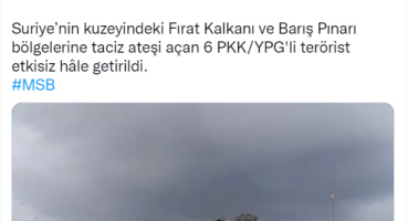 6 terörist etkisiz hale getirildi