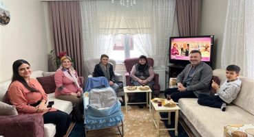 Başkan Özen, yaşlı ve bebek ziyaretleri gerçekleştiriyor