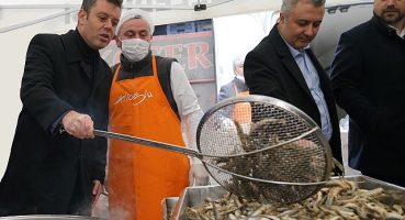 Çorlu 1. Hamsi Festivali'ne Yoğun İlgi