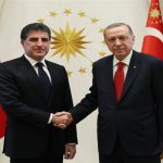 Cumhurbaşkanı Erdoğan, IKBY Başkanı Barzani'yi kabul etti