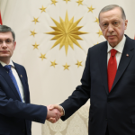 Cumhurbaşkanı Erdoğan, Moldova Meclis Başkanı Grosu'yu kabul etti