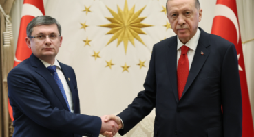Cumhurbaşkanı Erdoğan, Moldova Meclis Başkanı Grosu’yu kabul etti