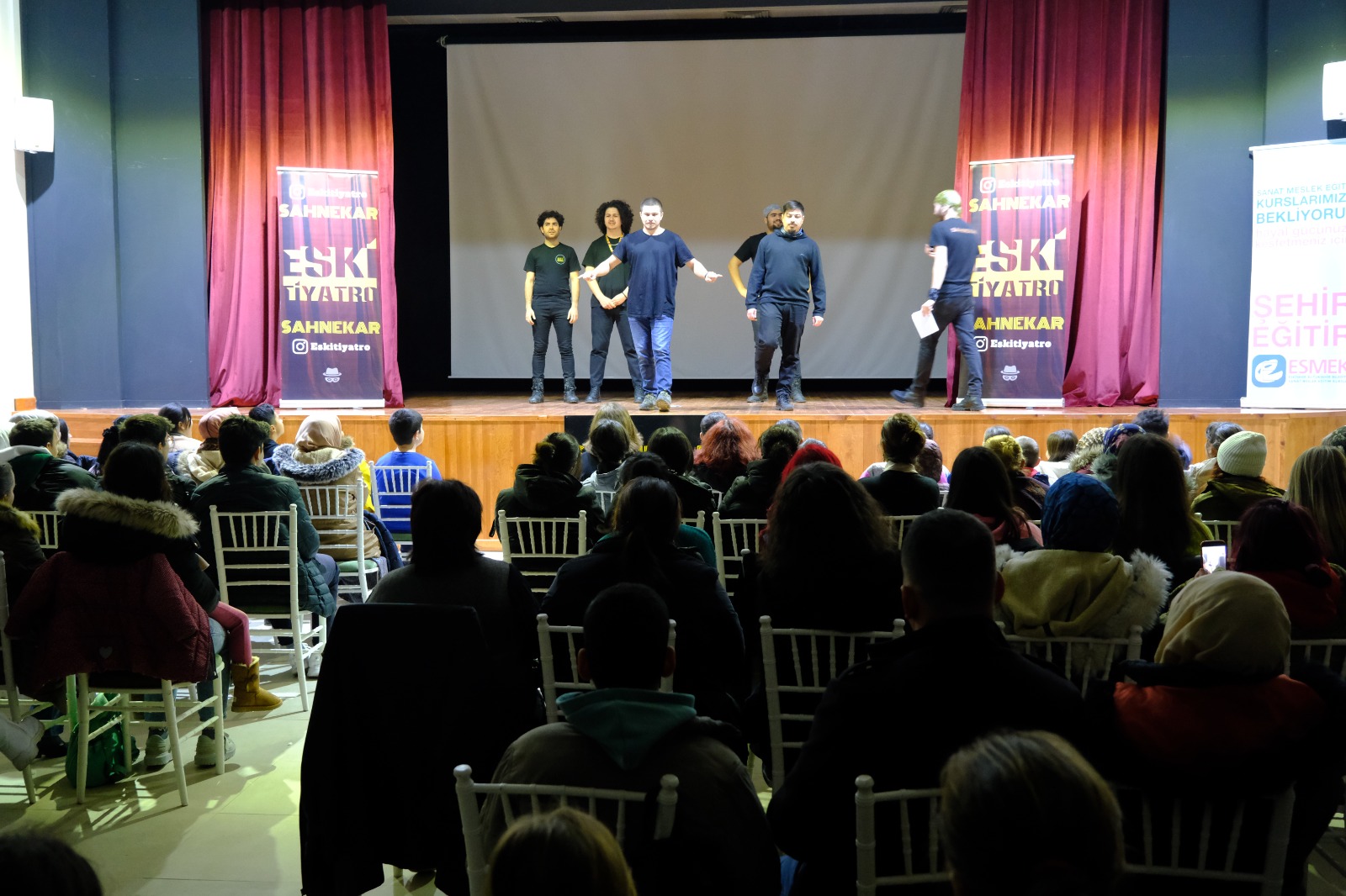 Eskişehir Çifteler’de "Doğaçlama Tiyatro Gösterisi"