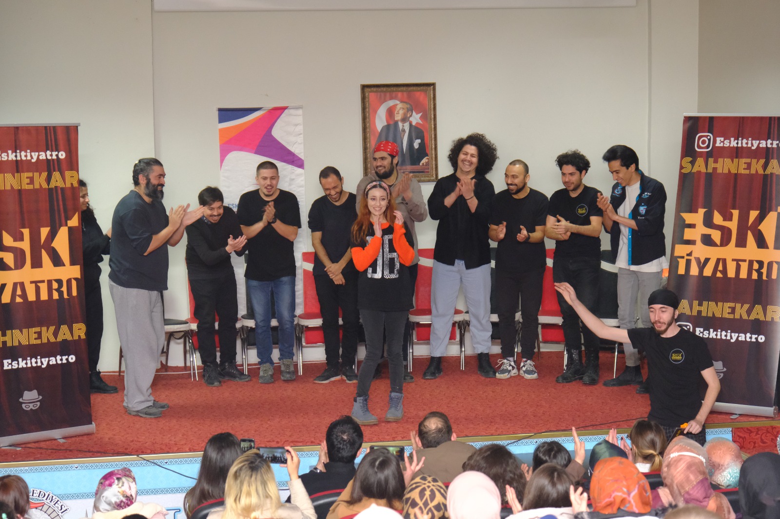 Eskişehir 'de “Doğaçlama Tiyatro Gösterisi” başladı