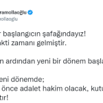 Karamollaoğlu: "Artık yeni bir başlangıcın şafağındayız"