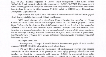 Kıdem tazminatı tavanı belli oldu