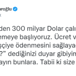Kılıçdaroğlu: "Ücret vergisinin devlete değil, işçiye ödenmesini sağlayacağız"