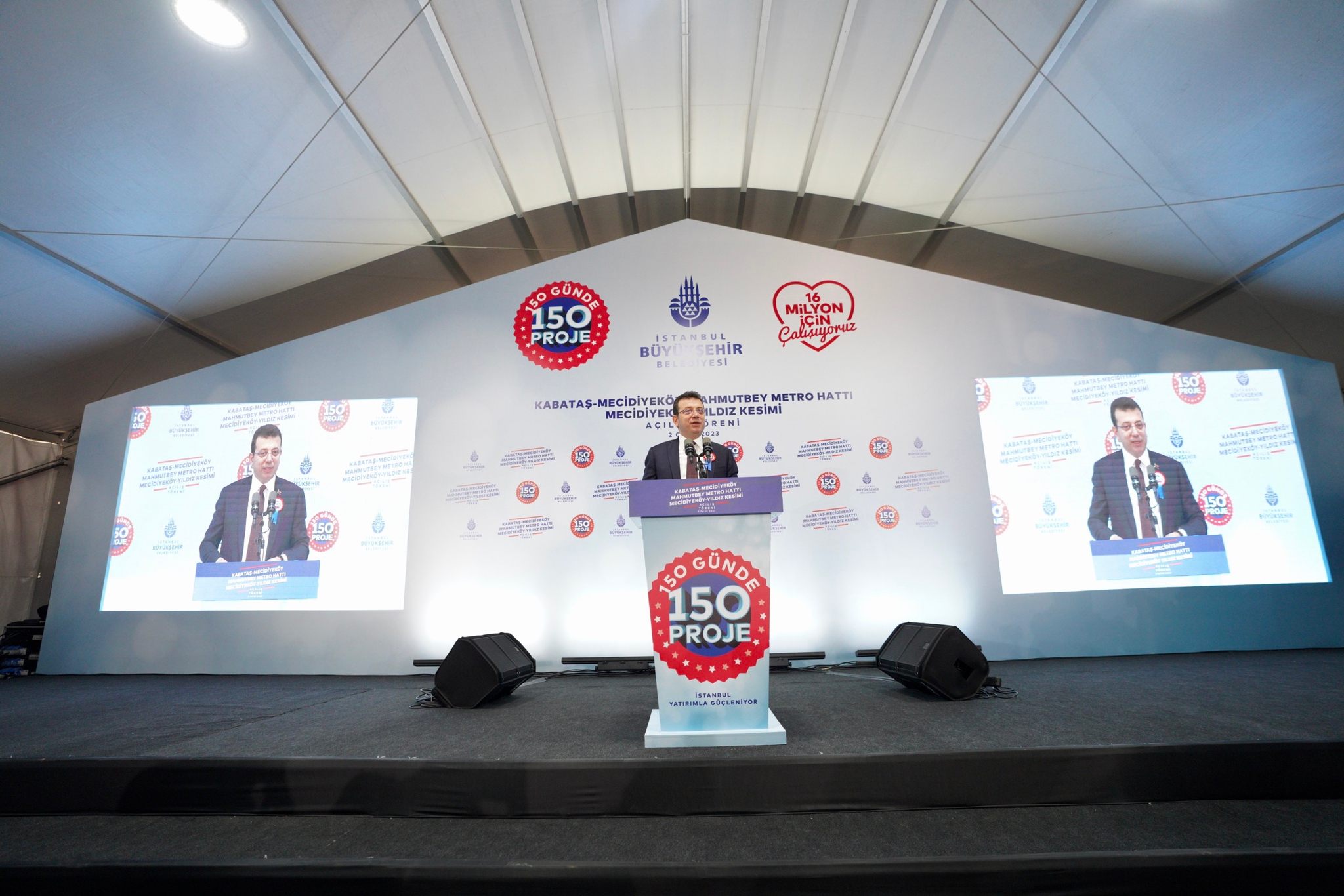 Mecidiyeköy-Fulya-Yıldız metrosu hizmete girdi