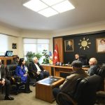 Sakarya Kent Şurası Başkanı Hacıeyüpoğlu'dan İYİ Partili Akgün'e ziyaret