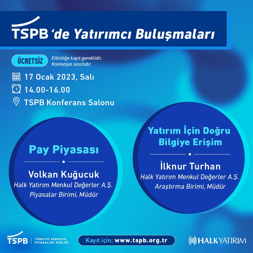 TSPB’de ‘Yatırımcı Buluşmaları’