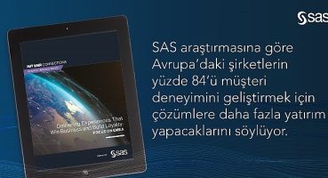Yeni SAS araştırmasına göre Avrupalı şirketlerin MarTech'ten beklentileri yüksek