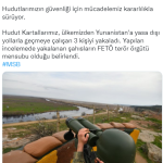 Yunanistan'a yasa dışı yollarla geçmeye çalışan 3 kişi yakalandı