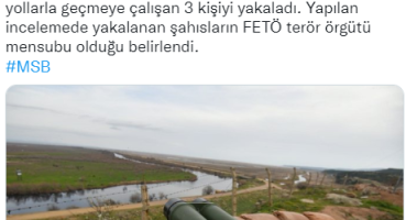 Yunanistan’a yasa dışı yollarla geçmeye çalışan 3 kişi yakalandı