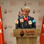 Zafer Partisi Sözcüsü Şehirlioğlu: “Tertemiz Türkiye parolasıyla adalet diyoruz”