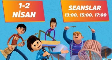 Çocukların beğeniyle izlediği Rafadan Tayfa  1-2 Nisan'da Park Afyon AVM'de